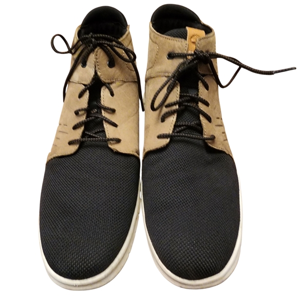 Timberland Men's Black and Tan Sneakers Size 12 - Picture 5 of 10